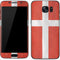 Denmark Flag Distressed Galaxy S7 Skin